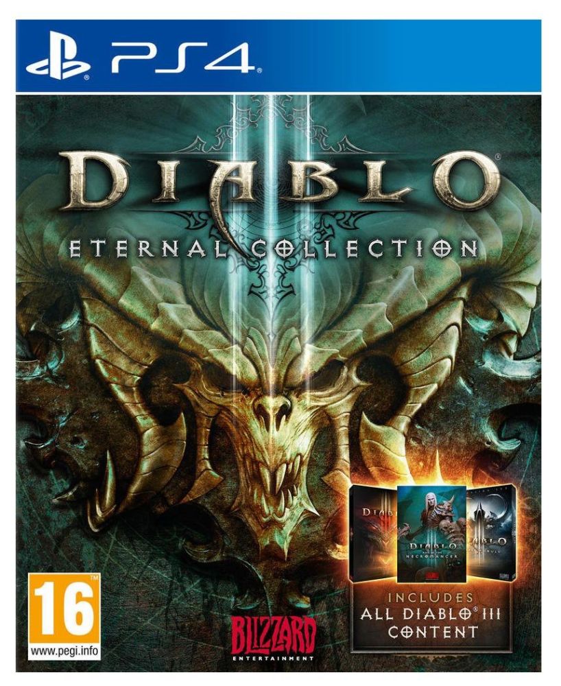 Купить Игра PS4 Diablo III Eternal Collection [Blu-Ray диск] 88214RU ➜  Доставка по Украине. ☎ (099) 242-03-32