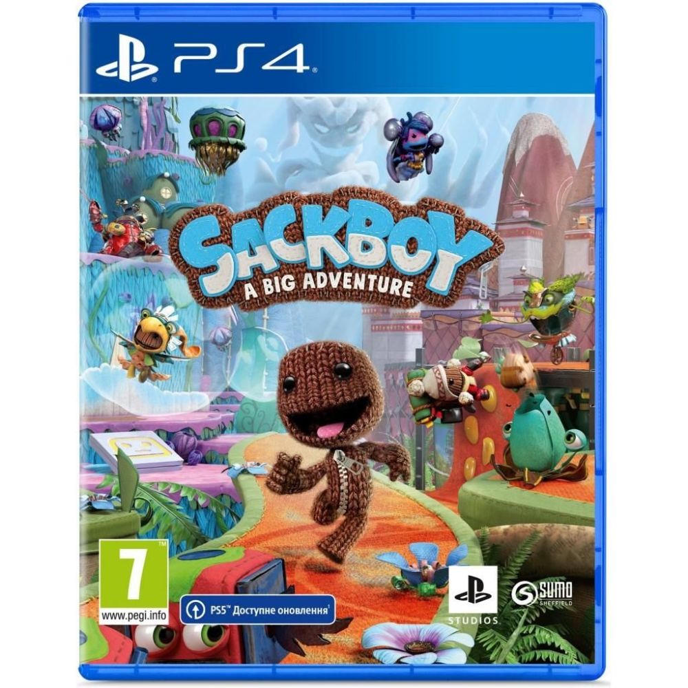 Купить Игра Sackboy a Big Adventure [PS4, Russian version] 9822820 ➜  Доставка по Украине. ☎ (099) 242-03-32