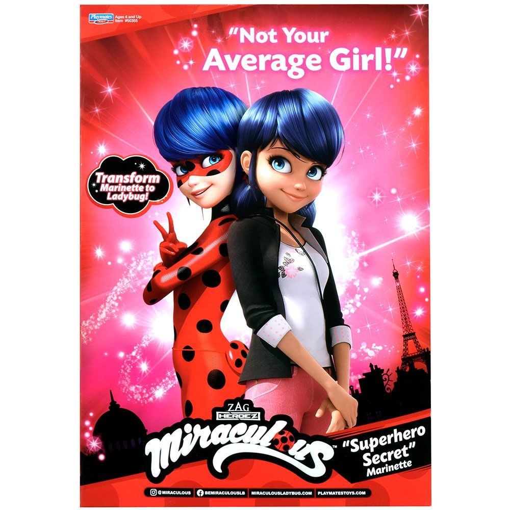 Купить Кукла Miraculous Леди Баг и Супер-кот S2 Суперсекрет Маринетт 26 см  50355 ➜ Доставка по Украине. ☎ (099) 242-03-32