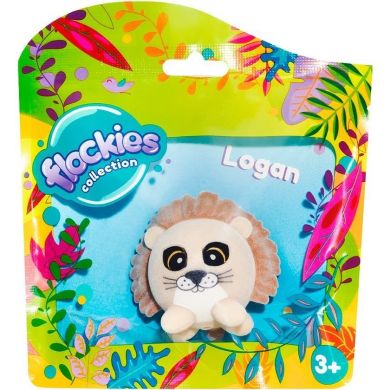 Коллекционная фигурка FLOCKIES ЛЕВ ЛОГАН Flockies FLO0108