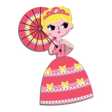 Магнітна книга Janod «Принцеси» J02725