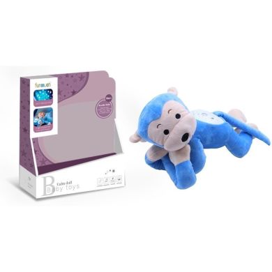 Іграшка музична м'яка Funmuch МАВПА з проєктором 6476781 FM666-14