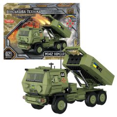 Конструктор 59659 (12) "Teko", 821 деталь, &ldquo;M142 HIMARS&rdquo;, в коробці