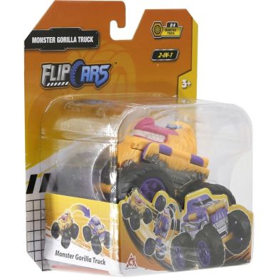 Машинка-трансформер Flip Cars 2в1 Монстр-трак Горила EU463875A-04