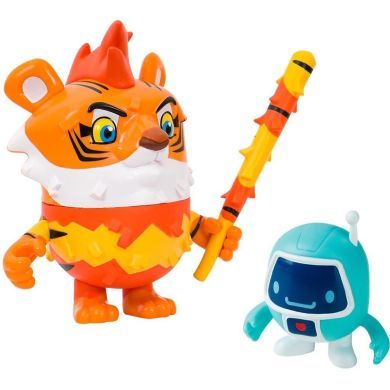Ігровий набір PINATA SMASHLINGS ТИГР МОУ (1 велика фігурка, 2 екскл. фігурки) SL6010-3