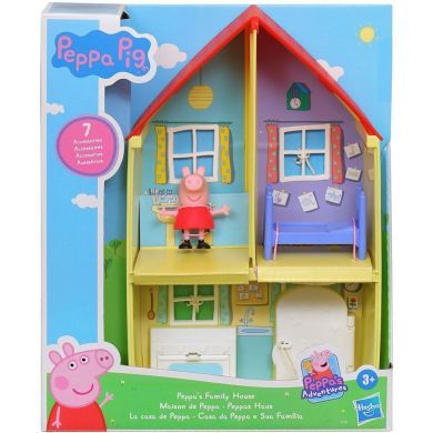 Ігровий набір Peppa Будиночок Пеппи (будиночок з меблями, фігурка Пеппи) F2167