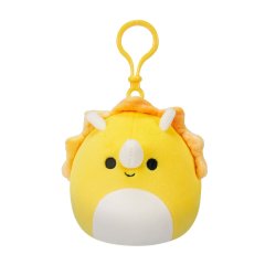 М'яка іграшка на кліпсі Squishmallows &ndash; Трицератопс (9 cm)