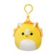 М'яка іграшка на кліпсі Squishmallows &ndash; Трицератопс (9 cm)