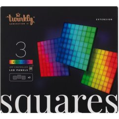 Панель Smart LED Twinkly Squares 3 Extension RGB IP20 16x16см розширення до TWQ064STW-07-BEU TWQ064STW-03-BAD