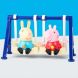Ігровий набір PEPPA FIGURINES серії Моменти з Пеппою ПРИГОДИ НА ГОЙДАЛКАХ G1857