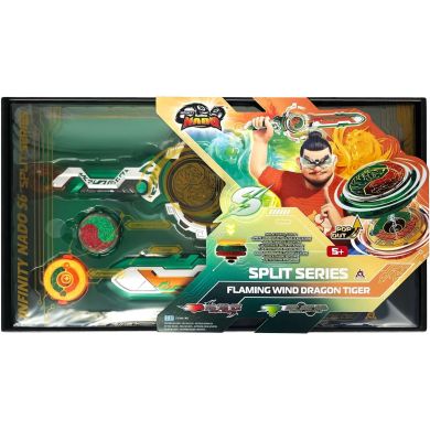 Дзиґа Infinity Nado VI серія Split Series Flaming Wind Dragon Tiger Палаючий Вітер Дракон Тигр EU654145