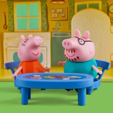 Ігровий набір Peppa Будиночок Пеппи (будиночок з меблями, фігурка Пеппи) F2167