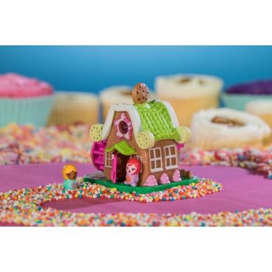 Игровая фигурка Nanables Jazwares Small House Город сладостей Магазин Печенье с молоком 8 см NNB0012