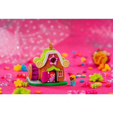 Игровая фигурка Nanables Jazwares Small House Город сладостей Магазин Печенье с молоком 8 см NNB0012