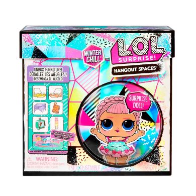 Игровой набор с куклой L.O.L. Surprise! Маленькие комнатки Ледяной уголок фигуристки 576648
