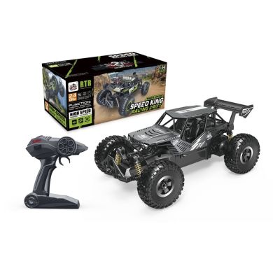 Машинка на радиоуправлении Sulong Toys Off-Road Crawler Speed king, черный металлик SL-153RHMBl