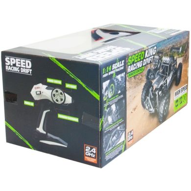 Машинка на радиоуправлении Sulong Toys Off-Road Crawler Speed king, черный металлик SL-153RHMBl