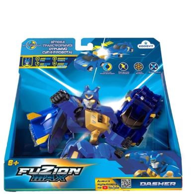 Игровой набор машинок-трансформеров Fuzion Max Дашер 54003