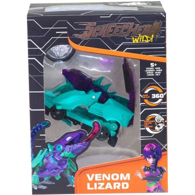 Машинка-трансформер SCREECHERS WILD! S4 L1 ВЕНОМ ЛИЗАРД EU685104