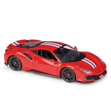 Автомодель Bburago FERRARI 488 PISTA червоний 1:24 18-26026