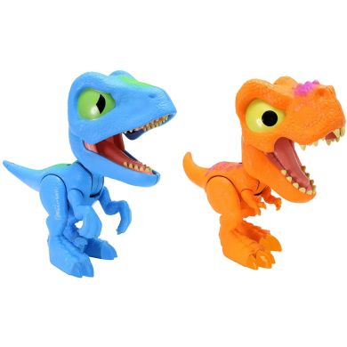 Набор фигурок с механической функцией ТИ-РЭКС И ВЕЛОЦИРАПТОР Dinos Unleashed 31128