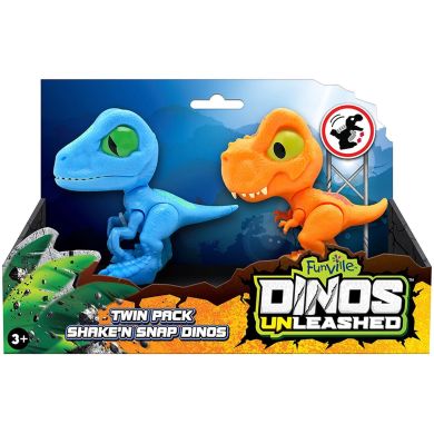 Набор фигурок с механической функцией ТИ-РЭКС И ВЕЛОЦИРАПТОР Dinos Unleashed 31128