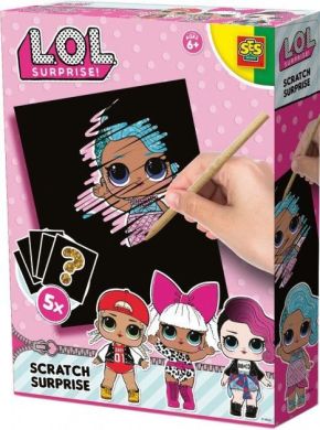 Набір для творчості Ses Creative серії L.O.L Surprise! Скретч Сюрприз 14194S