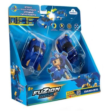 Игровой набор машинок-трансформеров Fuzion Max Дашер 54003