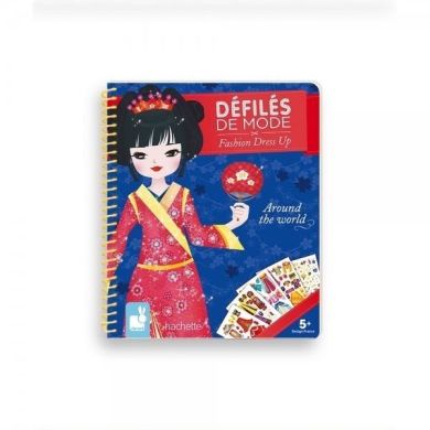 Блокнот модні наряди Janod Навколо світу J07833