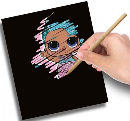 Набір для творчості Ses Creative серії L.O.L Surprise! Скретч Сюрприз 14194S