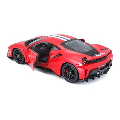 Автомодель Bburago FERRARI 488 PISTA червоний 1:24 18-26026
