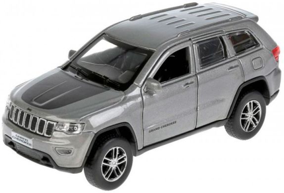 Автомодель Technopark Jeep Grand cherokee 1:32 срібляста інерційна CHEROKEE-12-GY FOB