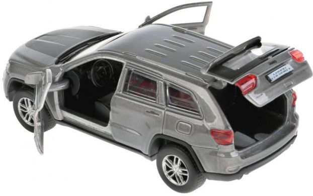 Автомодель Technopark Jeep Grand cherokee 1:32 срібляста інерційна CHEROKEE-12-GY FOB