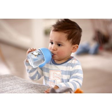 Чашка-непроливайка Philips Avent с носиком голубая 12 мес+ 260 мл SCF747/02, Голубой