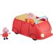 Игровой набор Peppa Машина семьи Пеппи (2 фигурки, звук) F2184
