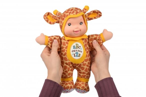 Інтерактивна лялька Baby's First Sing and Learn Співай і Вчися Жовтий Жираф, 30 см 21180-1