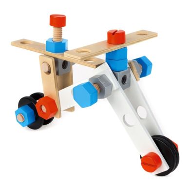 Конструктор деревянный Janod DIY, 50 элементов J06480