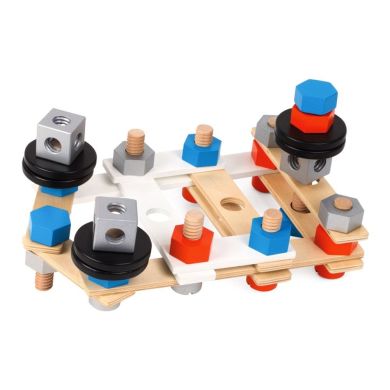 Конструктор деревянный Janod DIY, 50 элементов J06480
