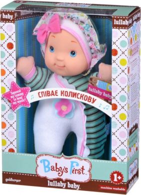 Кукла Baby’s First Lullaby Baby колыбельная зеленый 33 см 71290-2