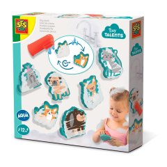 Набор для игры в ванной Ses Creative серии Tiny Talents Искупай собачек 13084S, Голубой