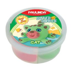 Набор для лепки Paulinda Super dough 40г Кот PL-081394-12