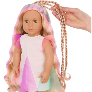 Лялька Our Generation Тессі зі зростаючим різнокольоровим волоссям 46 см BD31564Z