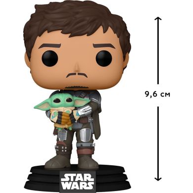 Игровая фигурка FUNKO POP! cерии Мандалорец МАНДАЛОРЕЦ С ГРОГУ Funko 54525