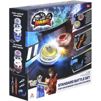 Набір Infinity Nado VI Battle Set Fury Wave Dragon vs Blazing War Bear Лютий Дракон проти Палаючий Б EU654181