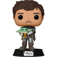 Игровая фигурка FUNKO POP! cерии Мандалорец МАНДАЛОРЕЦ С ГРОГУ Funko 54525