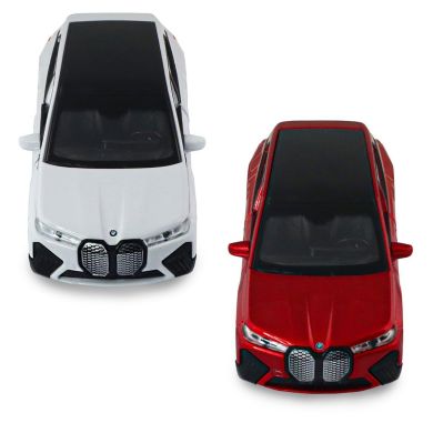 Автомодель BMW iX (красный, белый) 250380W
