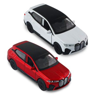 Автомодель BMW iX (красный, белый) 250380W