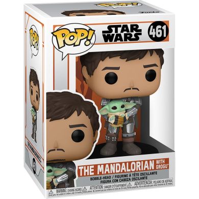 Игровая фигурка FUNKO POP! cерии Мандалорец МАНДАЛОРЕЦ С ГРОГУ Funko 54525