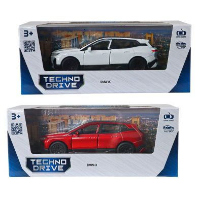 Автомодель BMW iX (красный, белый) 250380W