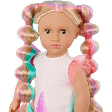Лялька Our Generation Тессі зі зростаючим різнокольоровим волоссям 46 см BD31564Z
